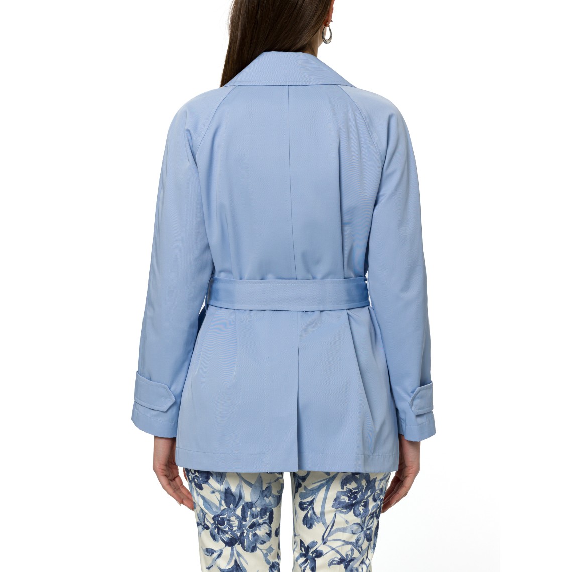 Trench corto impermeabile con cintura Emme Marella