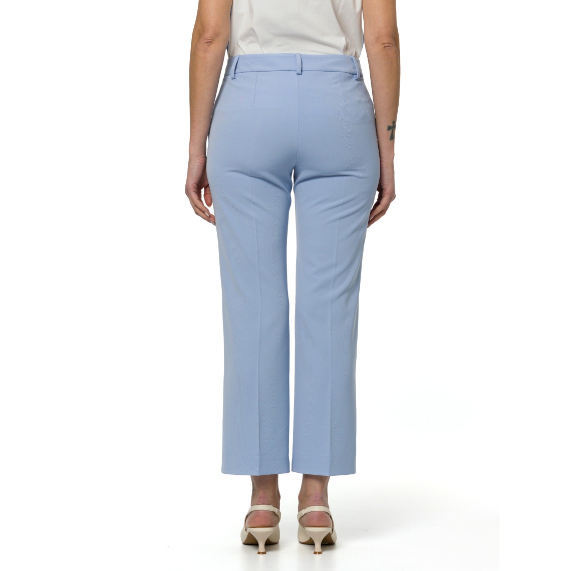 Pantaloni in twill tecnico stretch Emme Marella