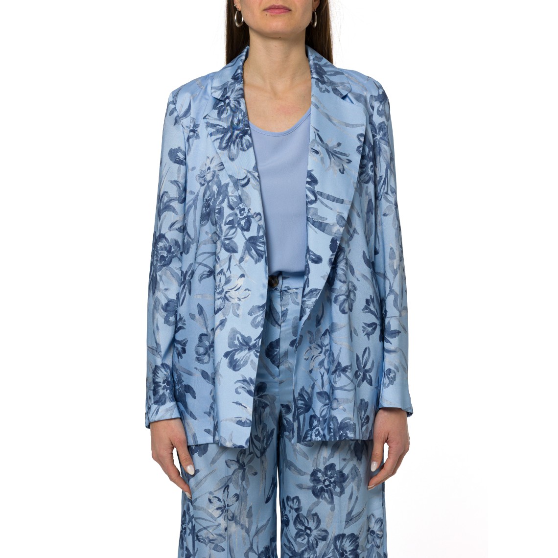 Giacca in twill stampato Emme Marella