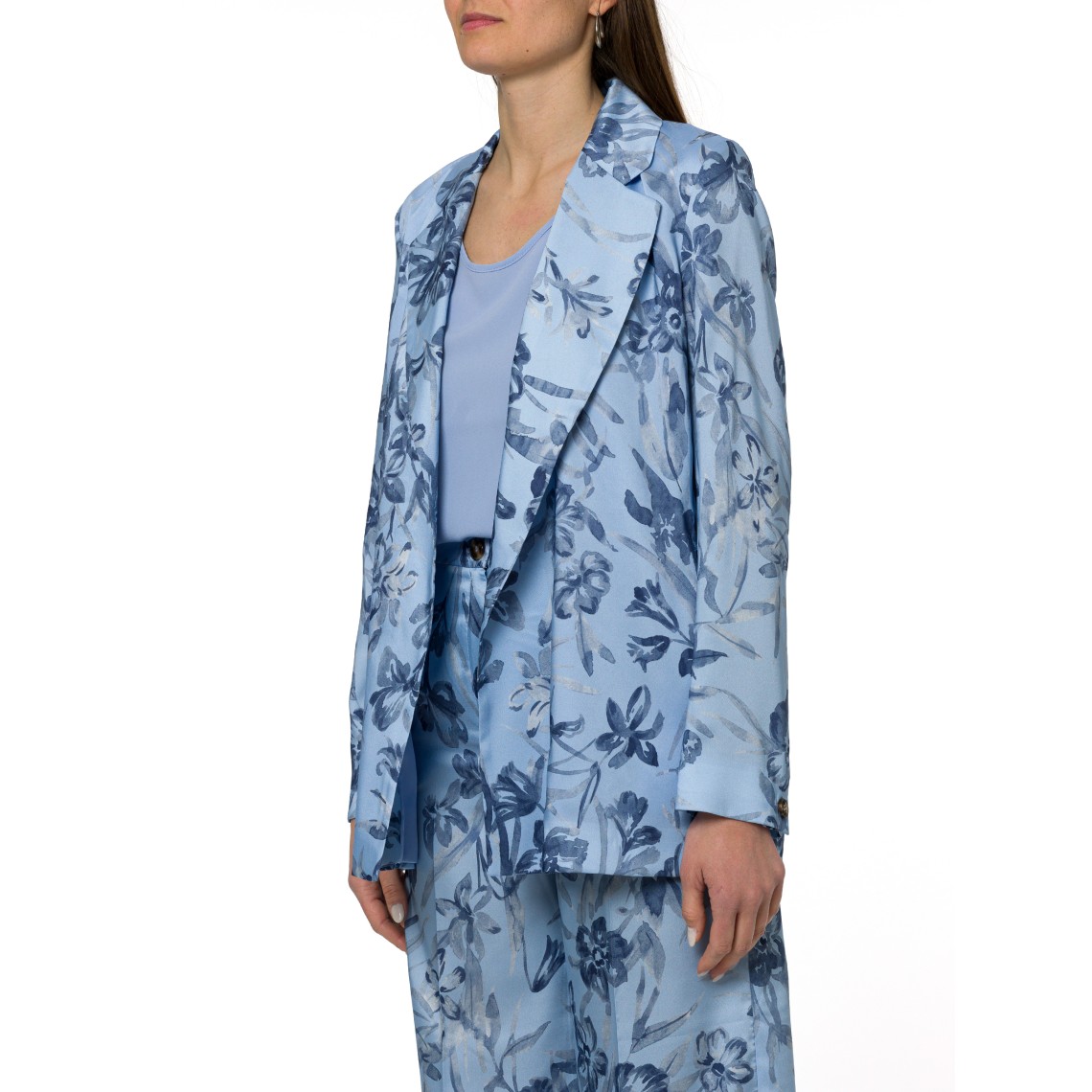 Giacca in twill stampato Emme Marella