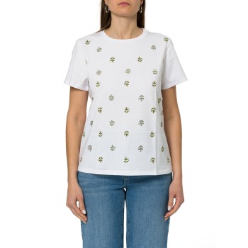 T-shirt in jersey di cotone Emme Marella