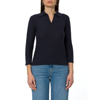 Polo con paillettes Emme Marella