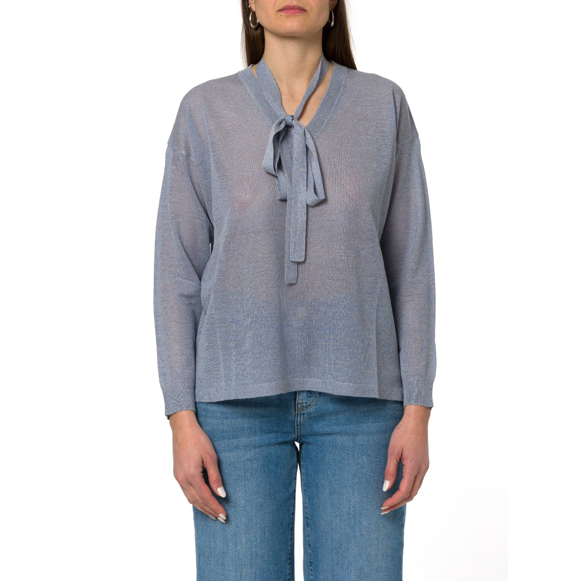 Maglia leggera con fiocco Emme Marella