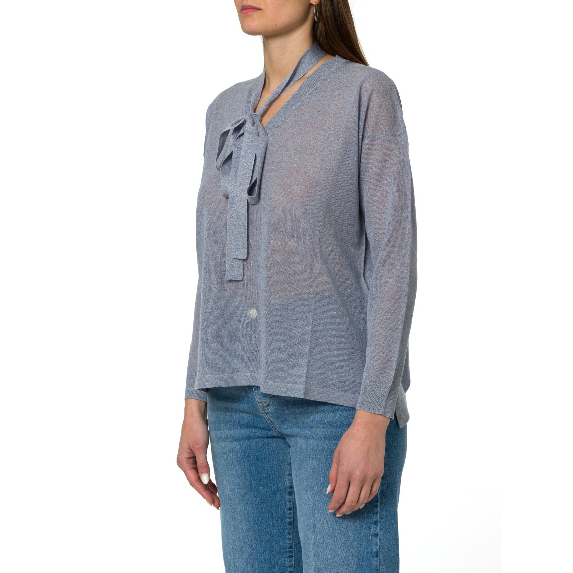 Maglia leggera con fiocco Emme Marella