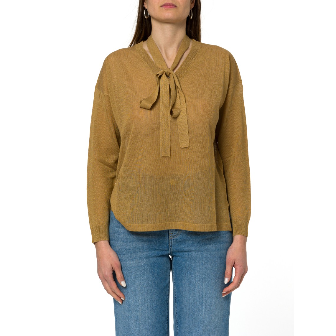 Maglia leggera con fiocco Emme Marella