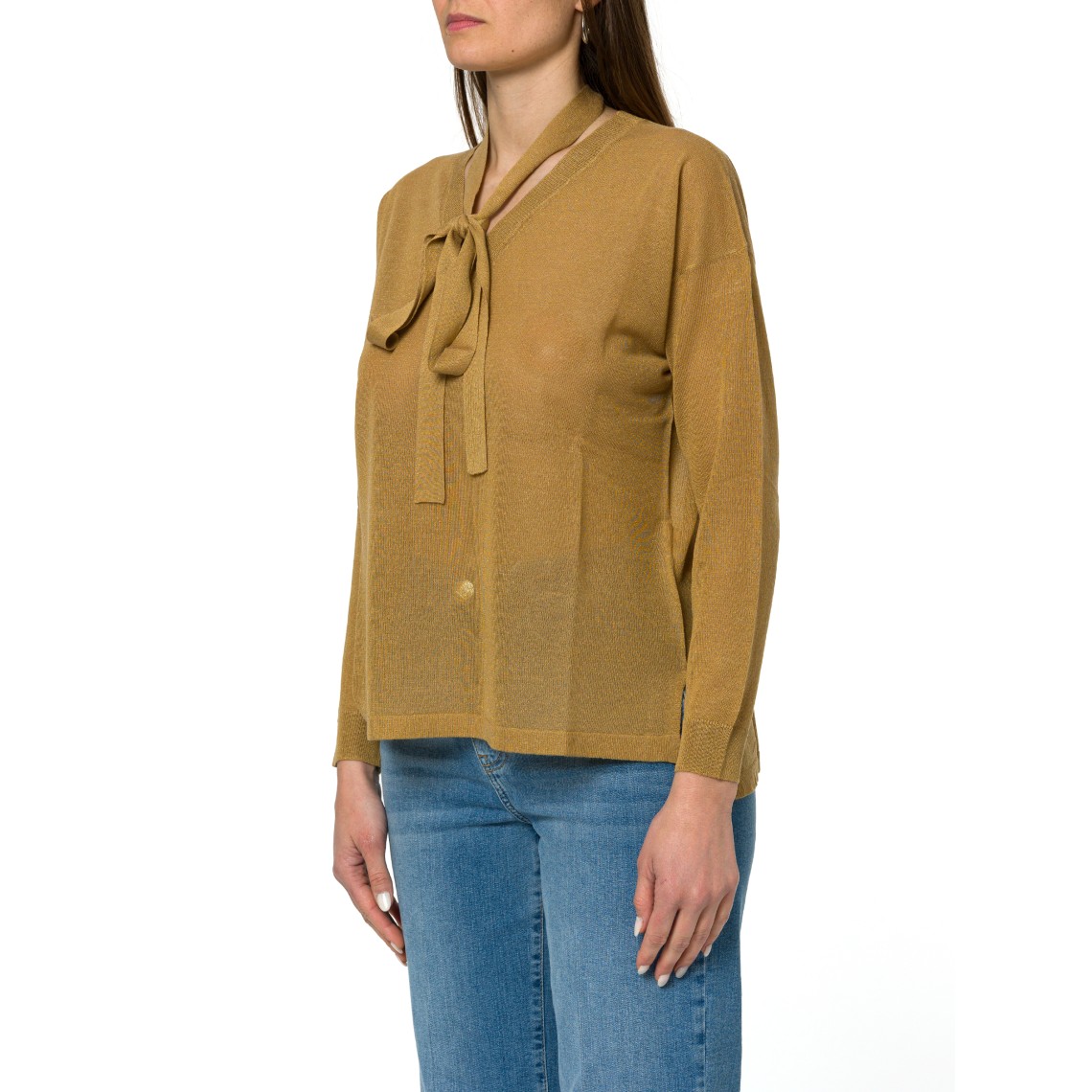 Maglia leggera con fiocco Emme Marella