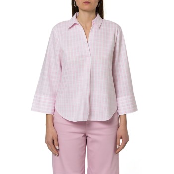 Blusa a polo in popeline Emme Marella