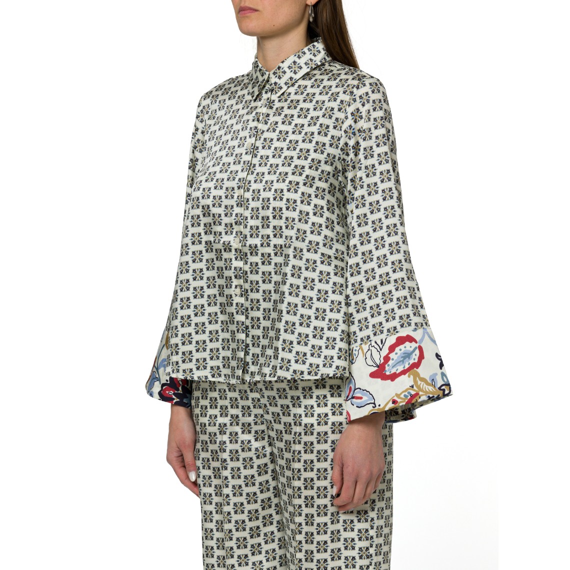 Camicia in twill stampato Emme Marella