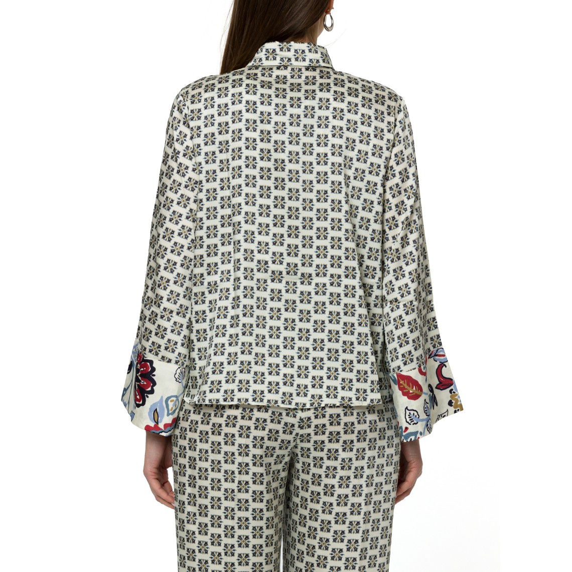 Camicia in twill stampato Emme Marella