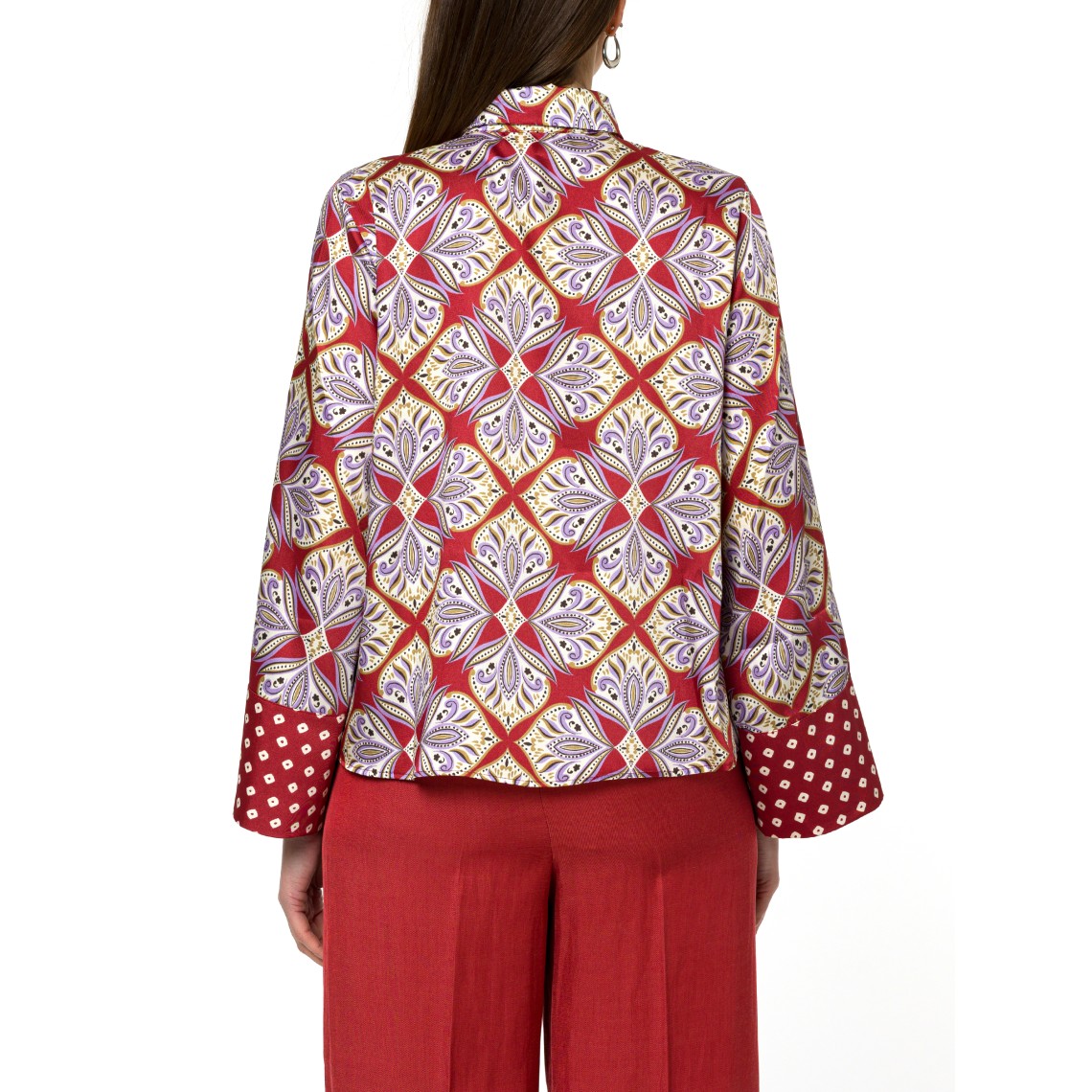 Camicia in twill stampato Emme Marella