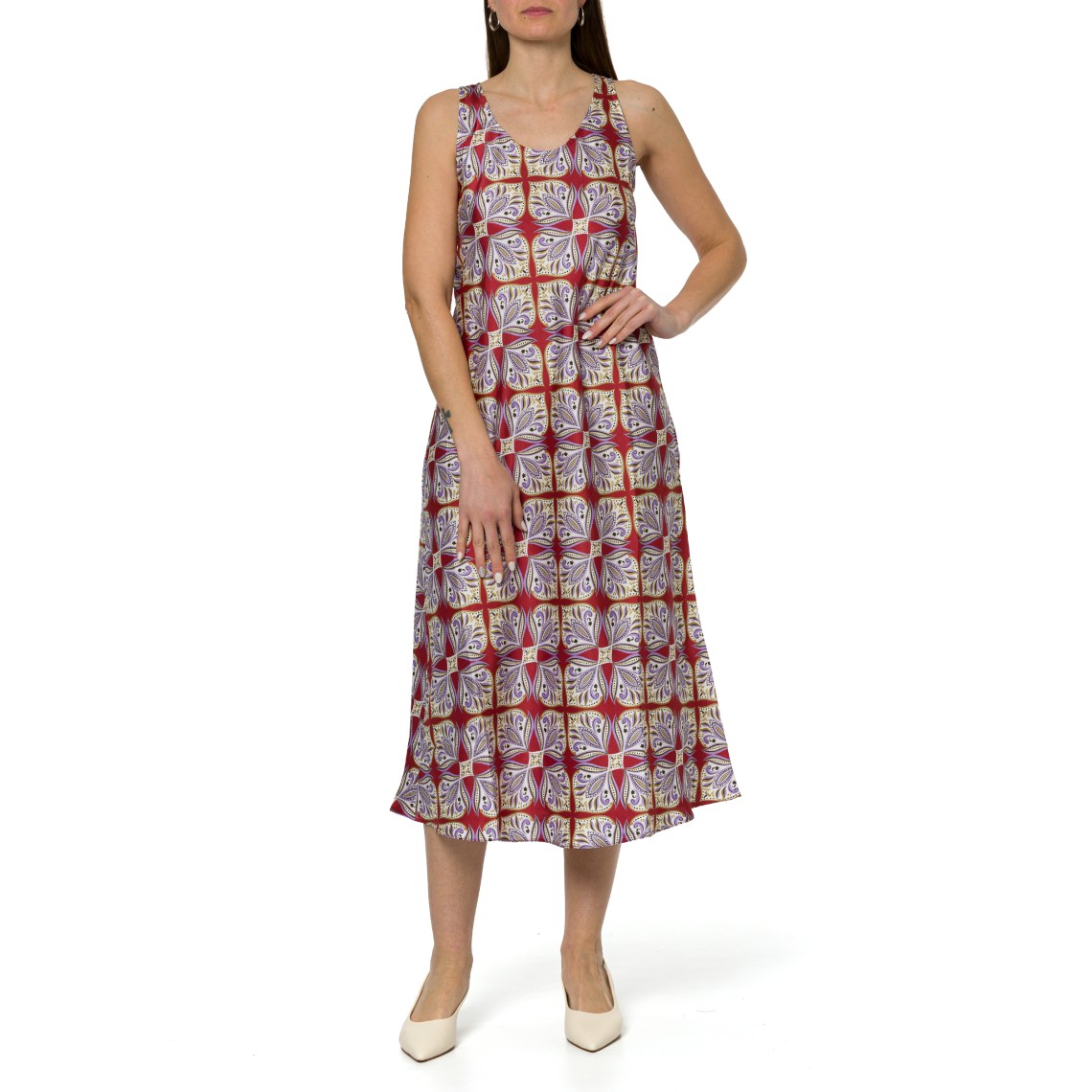 Abito in twill stampato Emme Marella