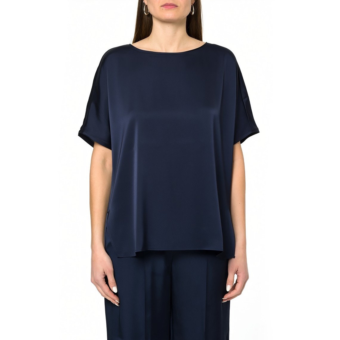 T-shirt over in raso Emme Marella