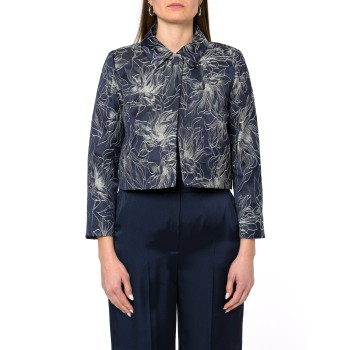 Giacca cropped jacquard Emme Marella