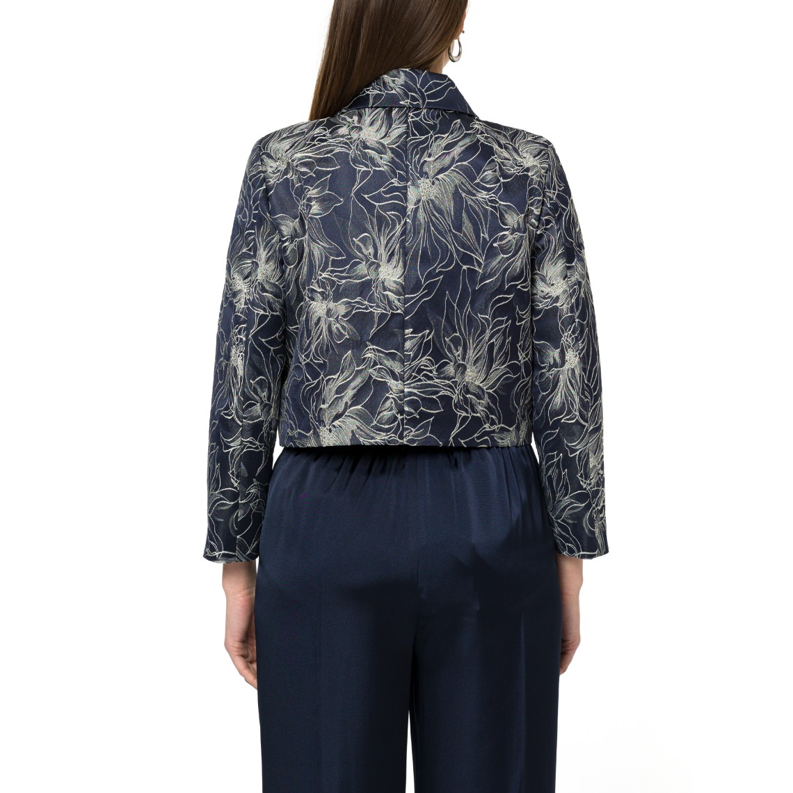 Giacca cropped jacquard Emme Marella