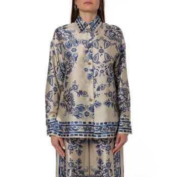 Camicia in twill fluido Liu Jo