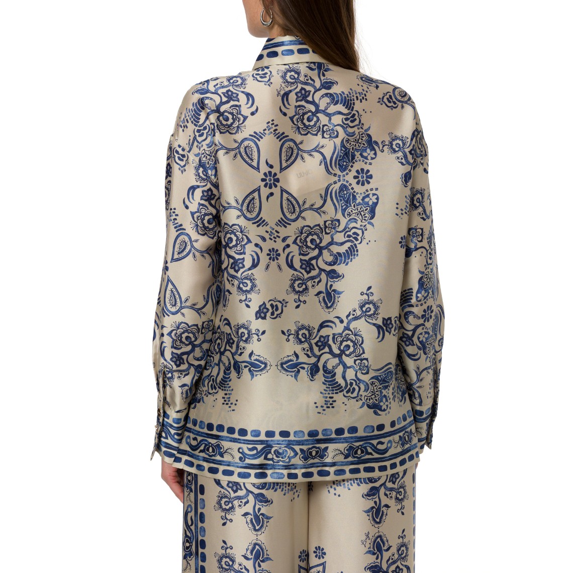 Camicia in twill fluido Liu Jo