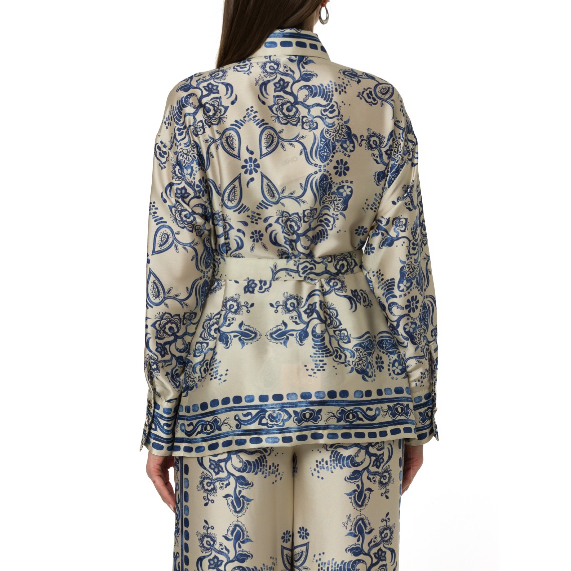 Camicia in twill fluido Liu Jo