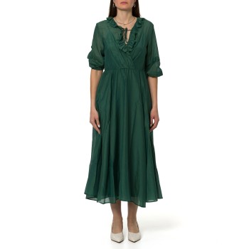 Abito in mussola di cotone e seta i Blues