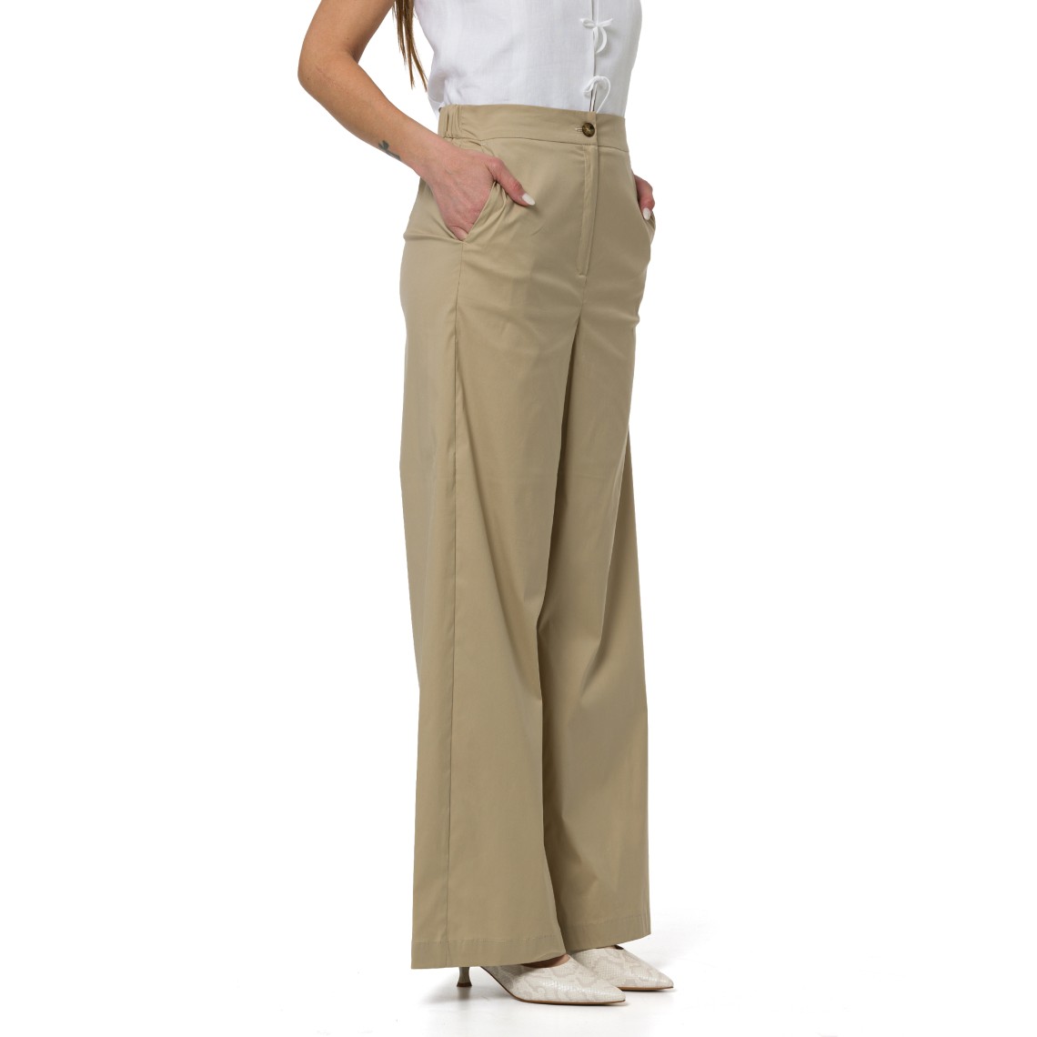 Pantaloni wide-leg i Blues