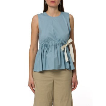 Top svasato con coulisse i Blues