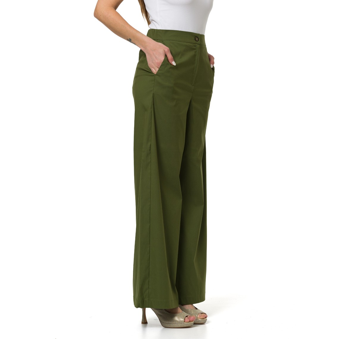 Pantaloni wide-leg i Blues