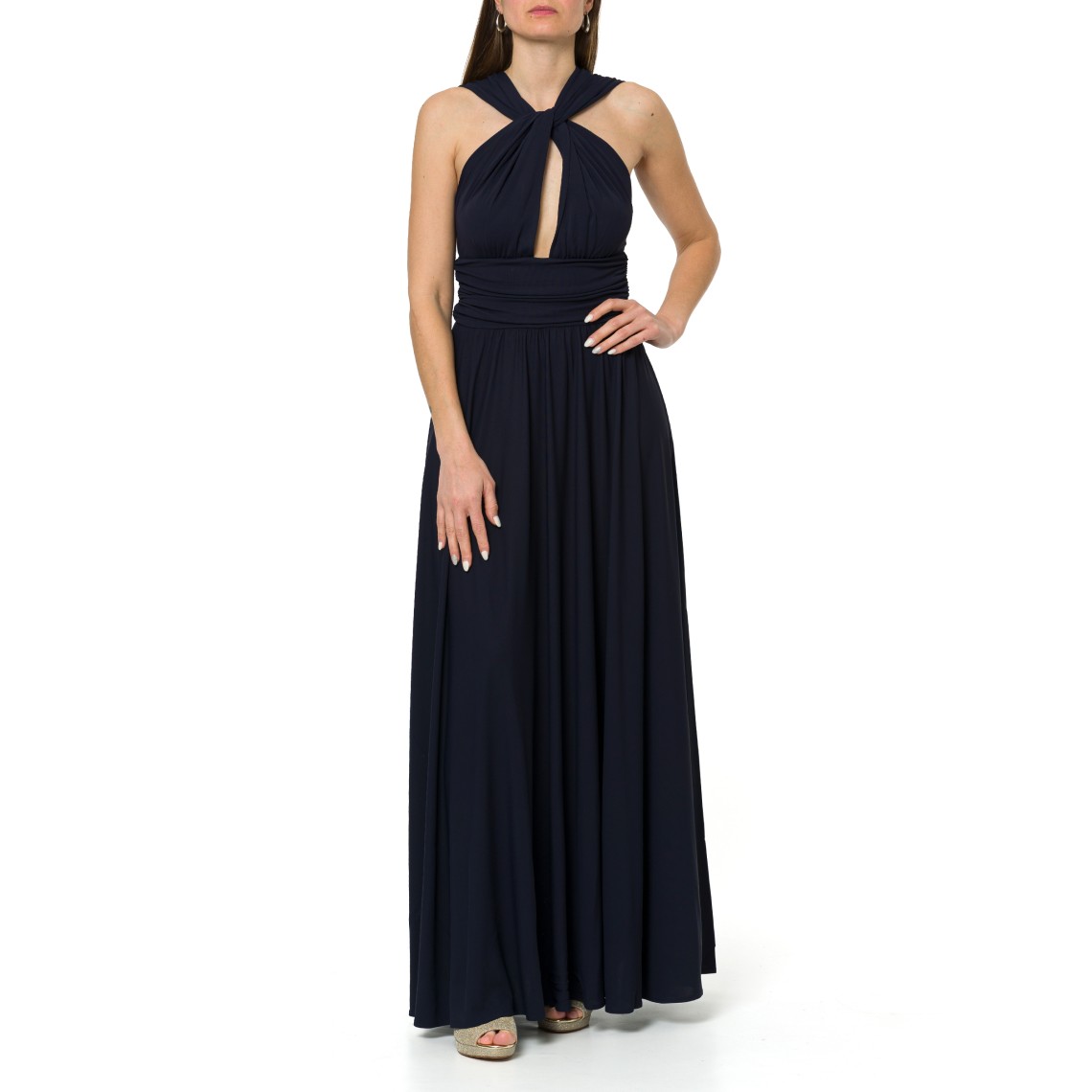 Abito in jersey con incrocio Marella