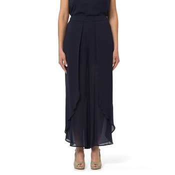 Pantaloni wide-leg a portafoglio Marella