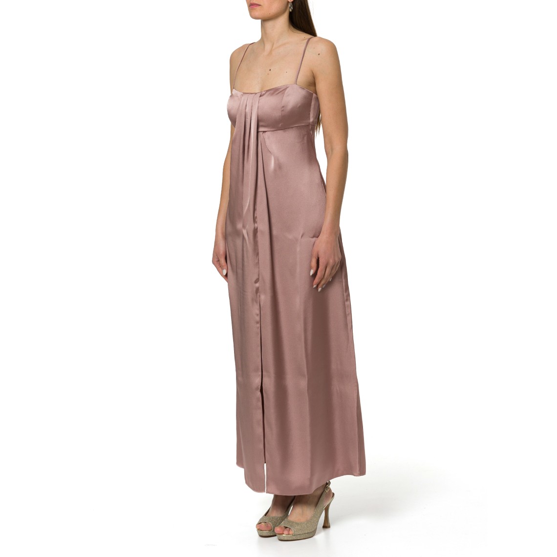 Abito bustier in raso Emme Marella