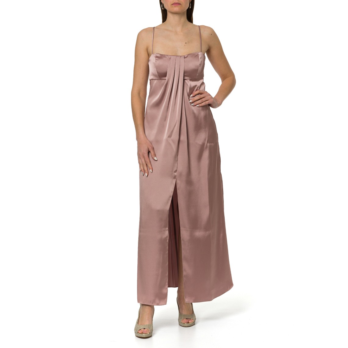 Abito bustier in raso Emme Marella