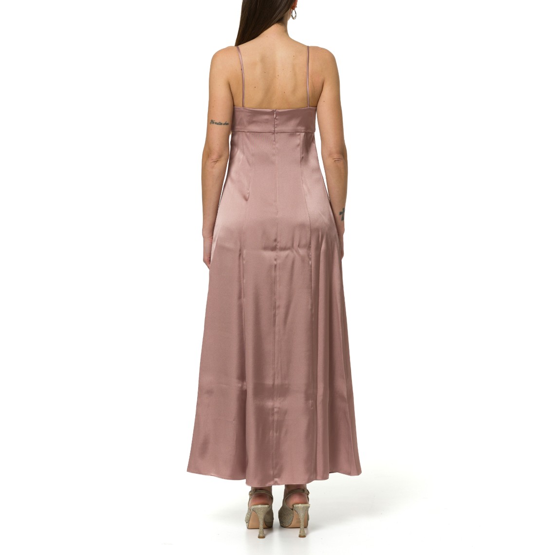 Abito bustier in raso Emme Marella