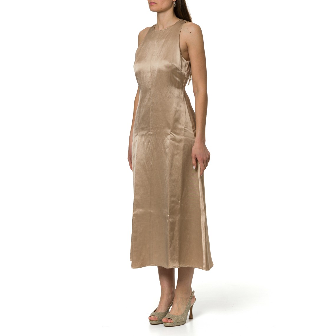 Abito midi in raso Emme Marella