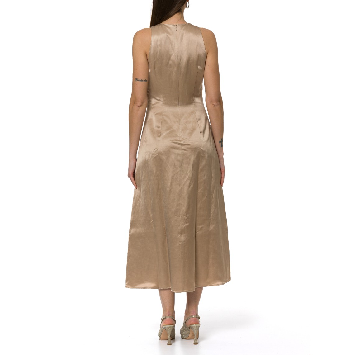 Abito midi in raso Emme Marella