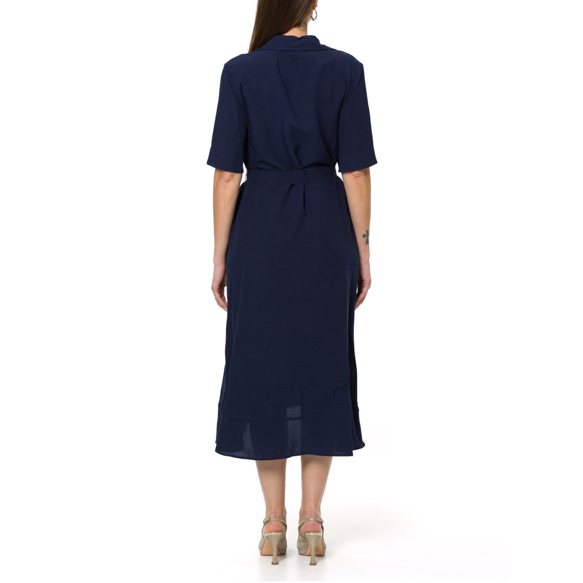 Abito svasato con scollo a V Emme Marella