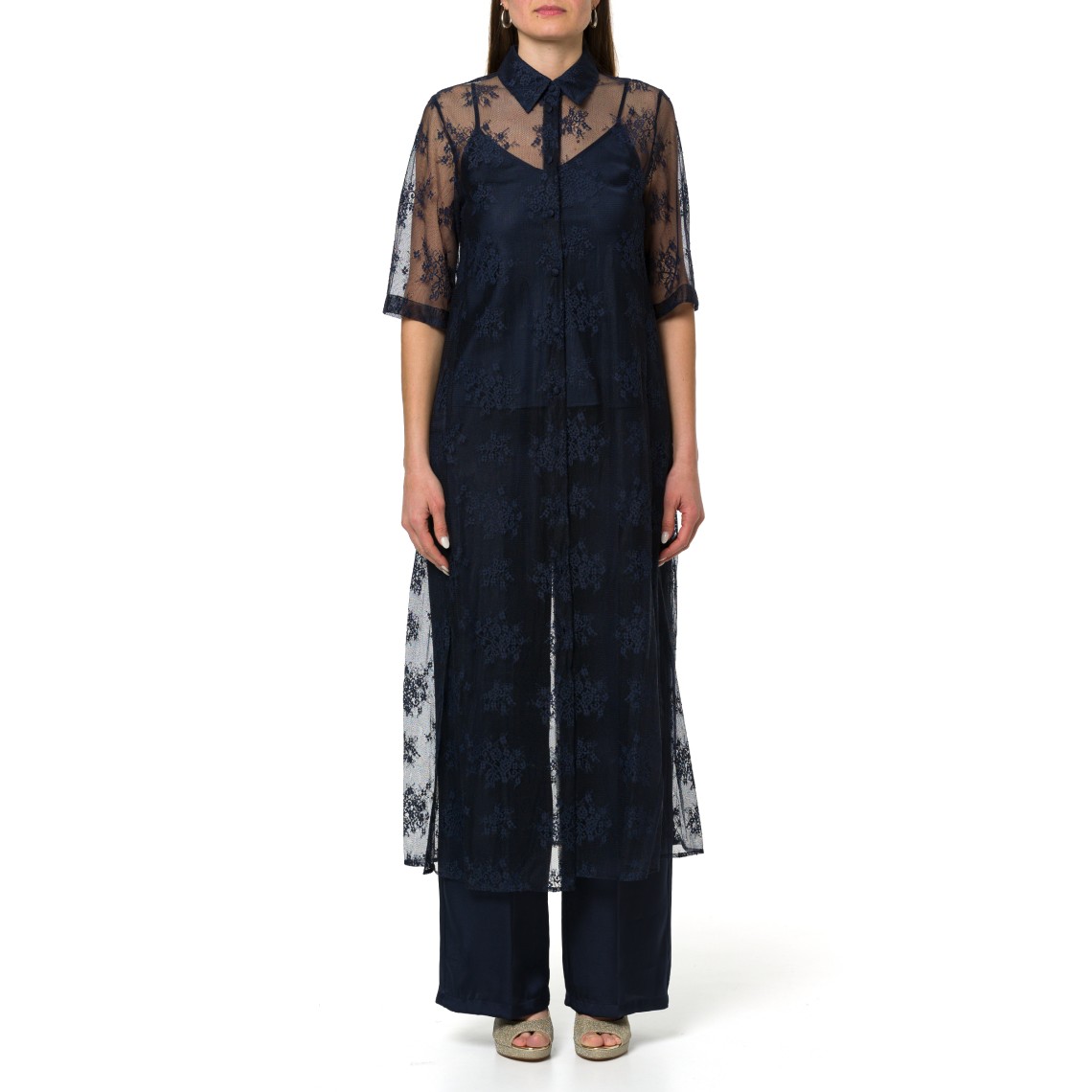 Completo chemisier in pizzo Emme Marella