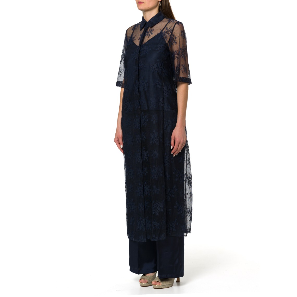 Completo chemisier in pizzo Emme Marella