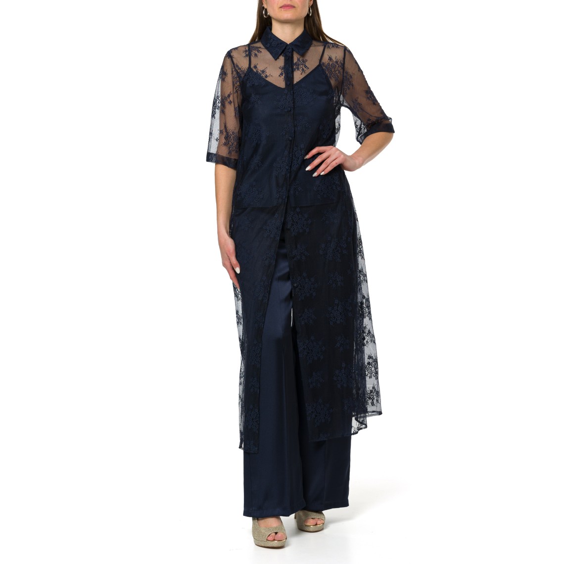 Completo chemisier in pizzo Emme Marella