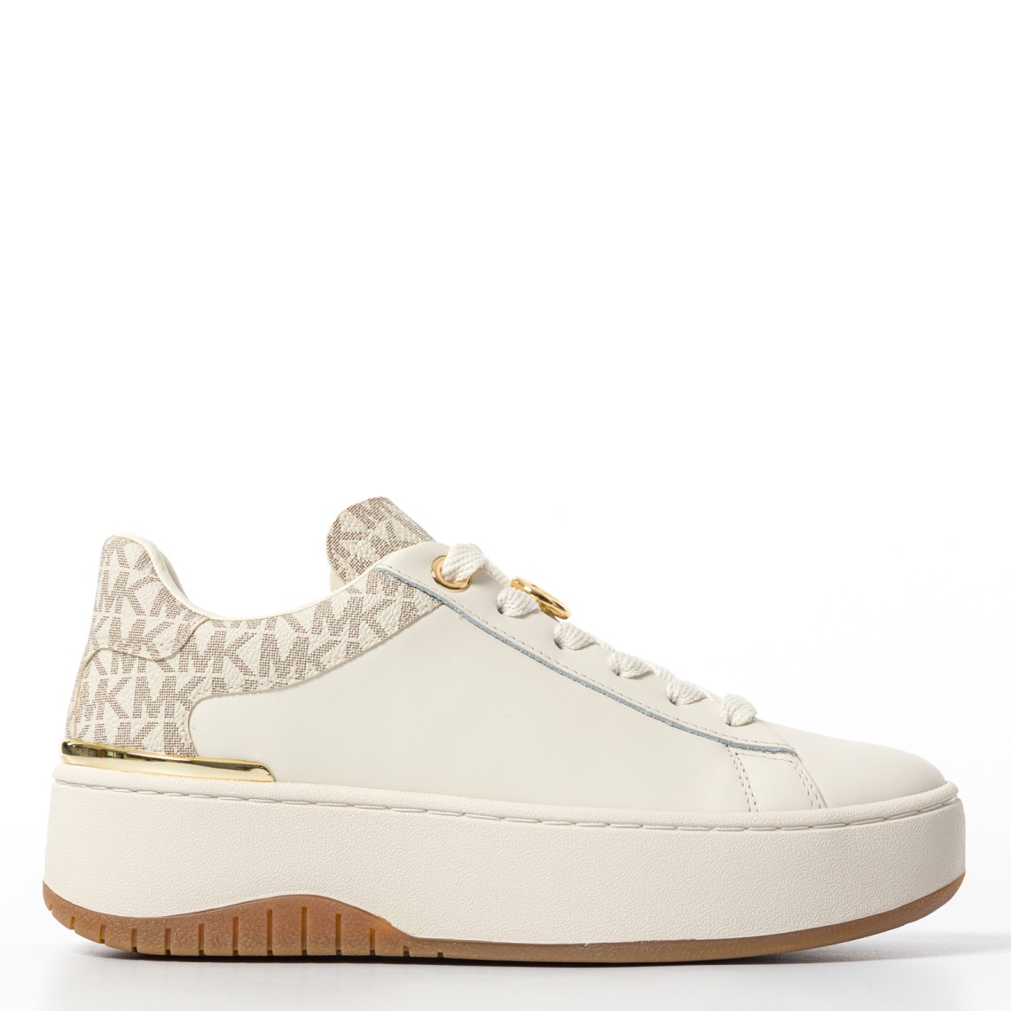 Sneaker Dottie in pelle con logo Michael Kors