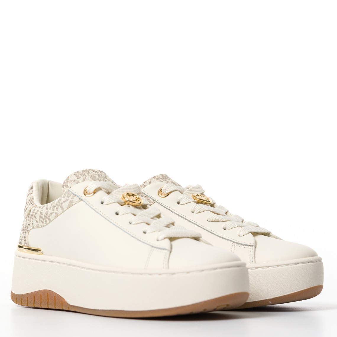 Sneaker Dottie in pelle con logo Michael Kors