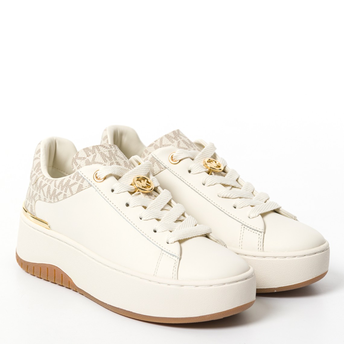 Sneaker Dottie in pelle con logo Michael Kors