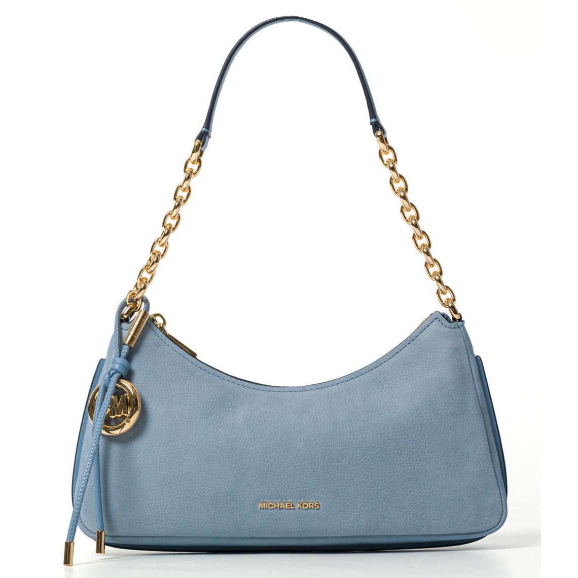 Pochette Nolita media in nabuk con catena Michael Kors