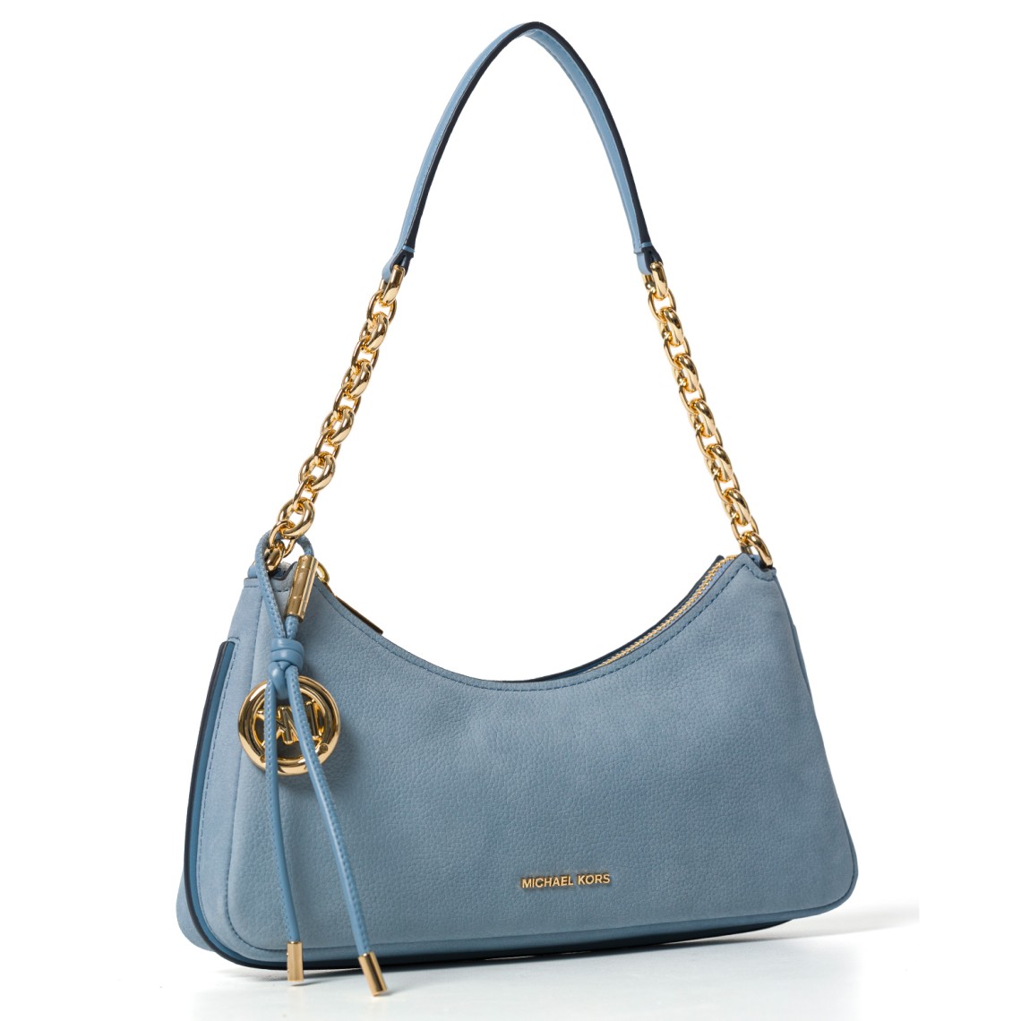 Pochette Nolita media in nabuk con catena Michael Kors