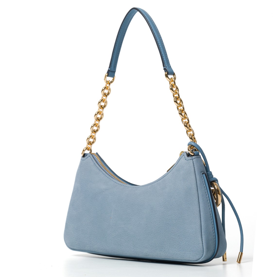 Pochette Nolita media in nabuk con catena Michael Kors