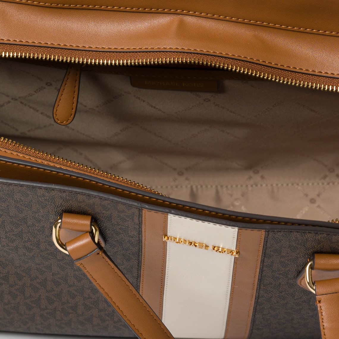 Borsa tote Becca grande in pelle Saffiano Michael Kors