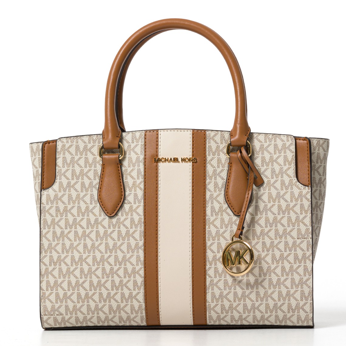 Borsa a mano Becca media in pelle Saffiano Michael Kors