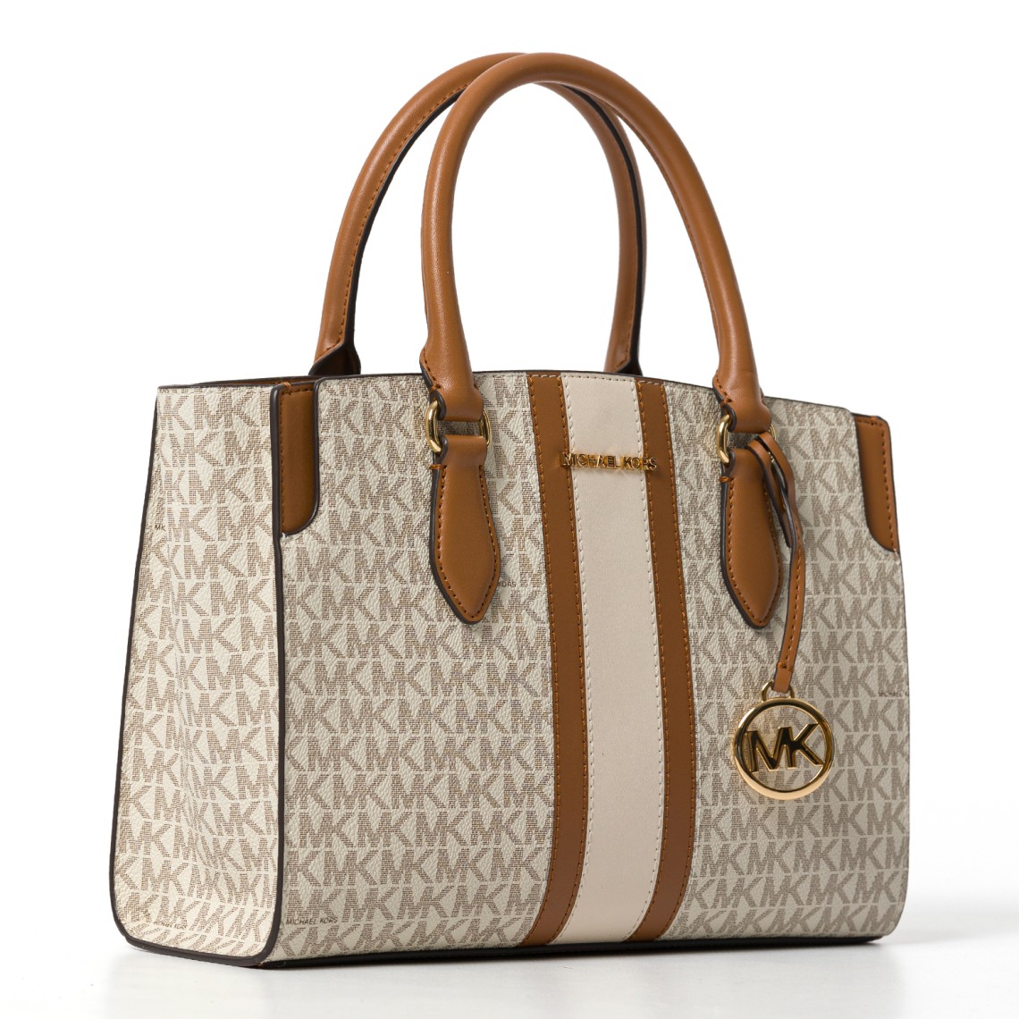 Borsa a mano Becca media in pelle Saffiano Michael Kors