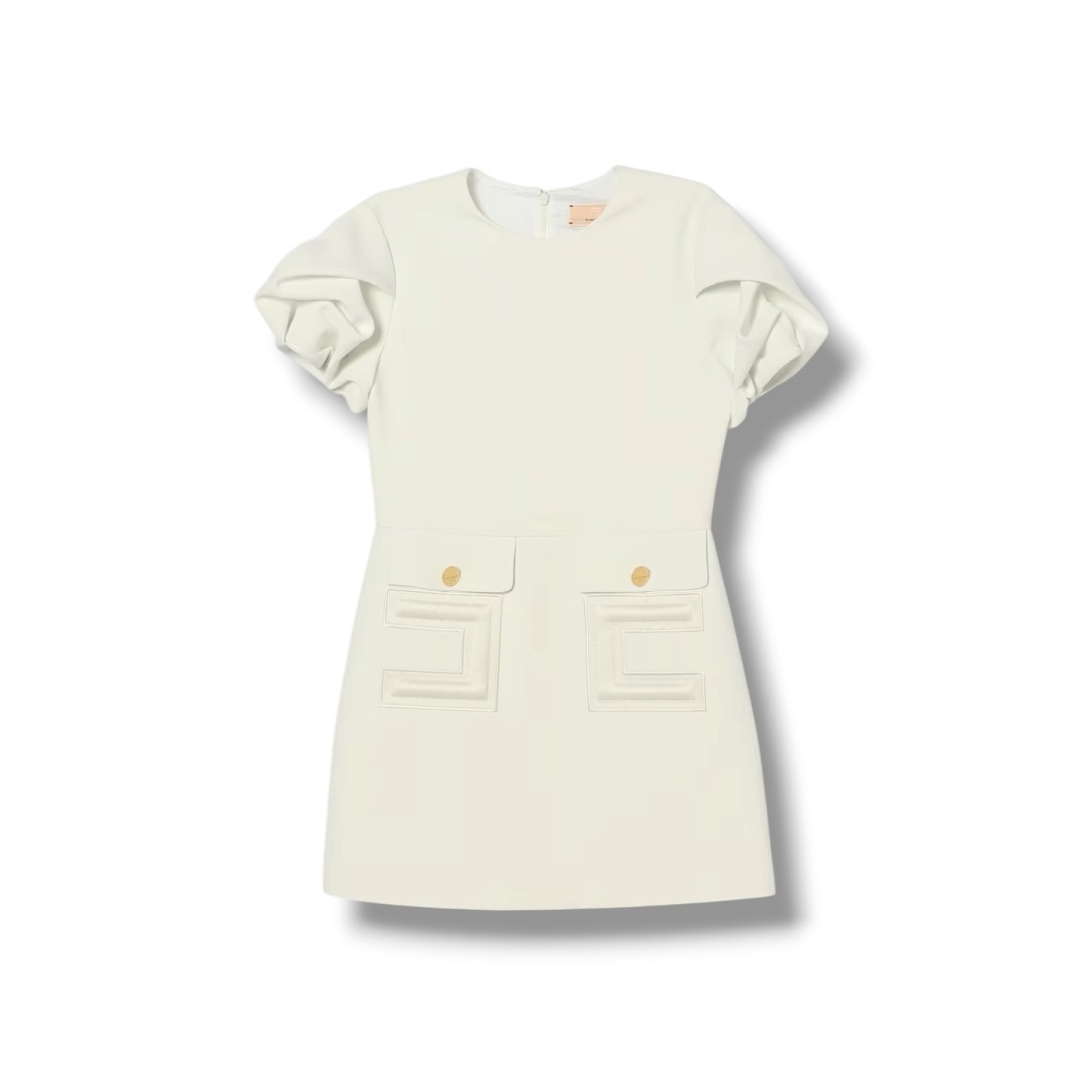 Abito in crepe con tasche Elisabetta Franchi La Mia Bambina