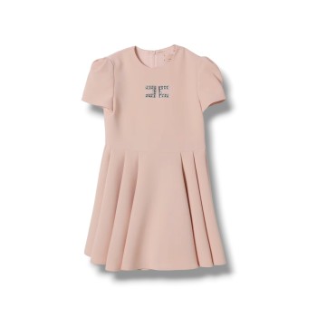 Abito Elisabetta Franchi La Mia Bambina in crepe con...