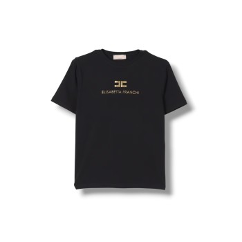 T-shirt Elisabetta Franchi La Mia Bambina in cotone con logo