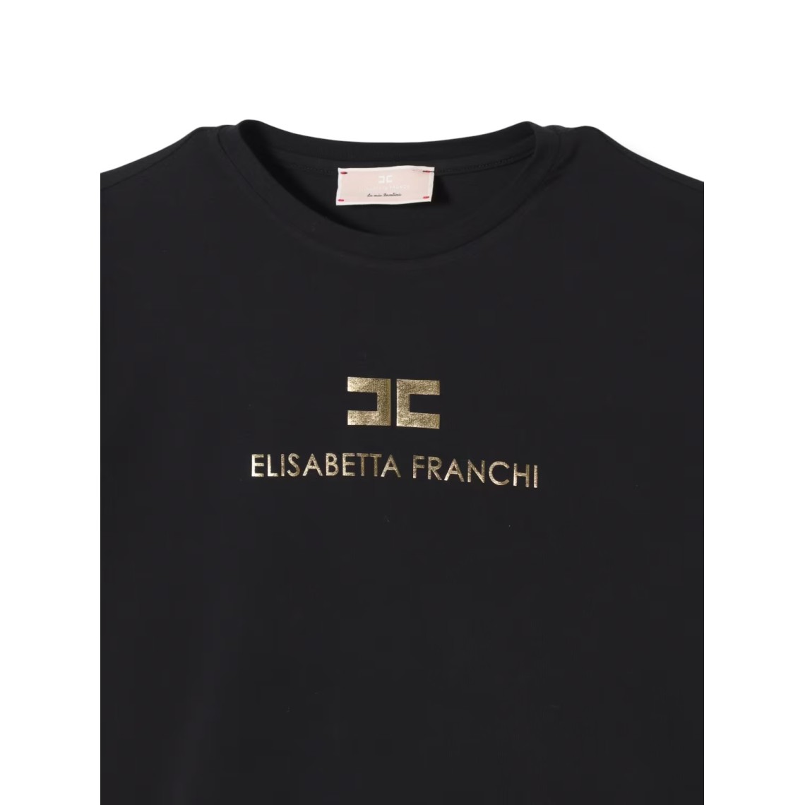 T-shirt Elisabetta Franchi La Mia Bambina in cotone con logo