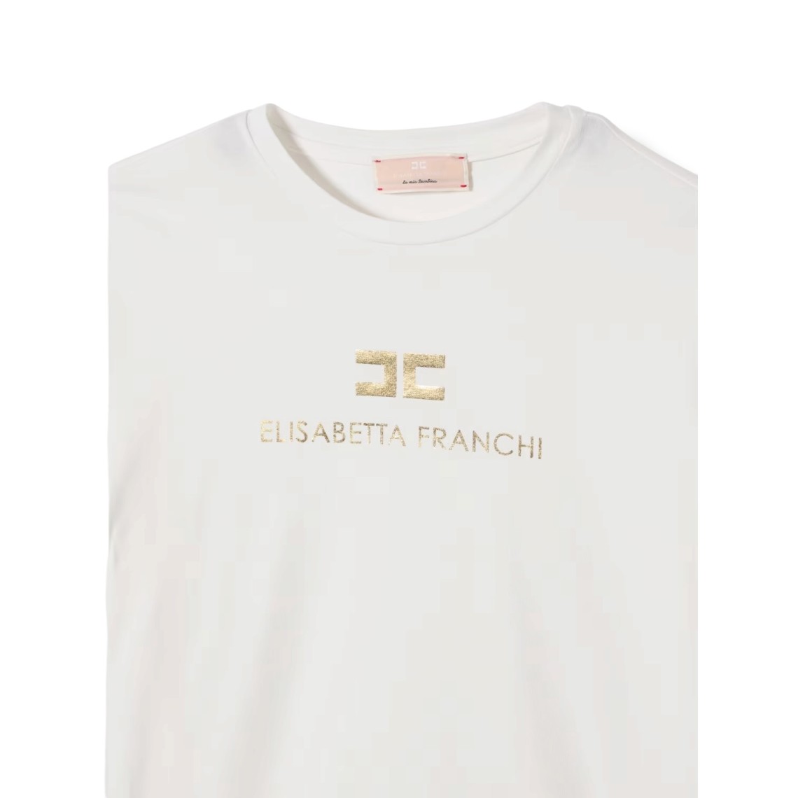 T-shirt Elisabetta Franchi La Mia Bambina in cotone con logo